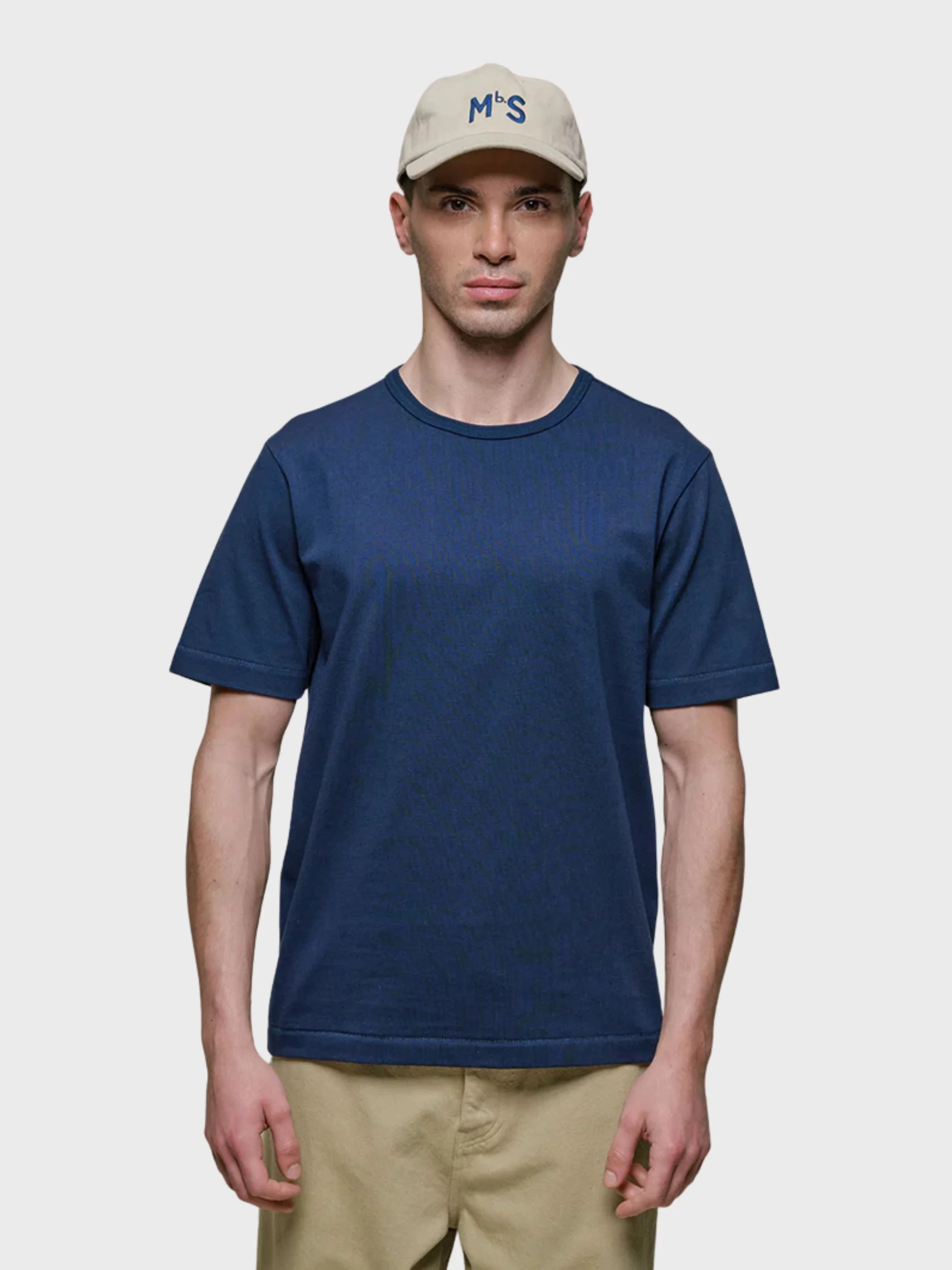 Merz Vintage Machine Refined Classic Fit T-Shirt - Ink Blue