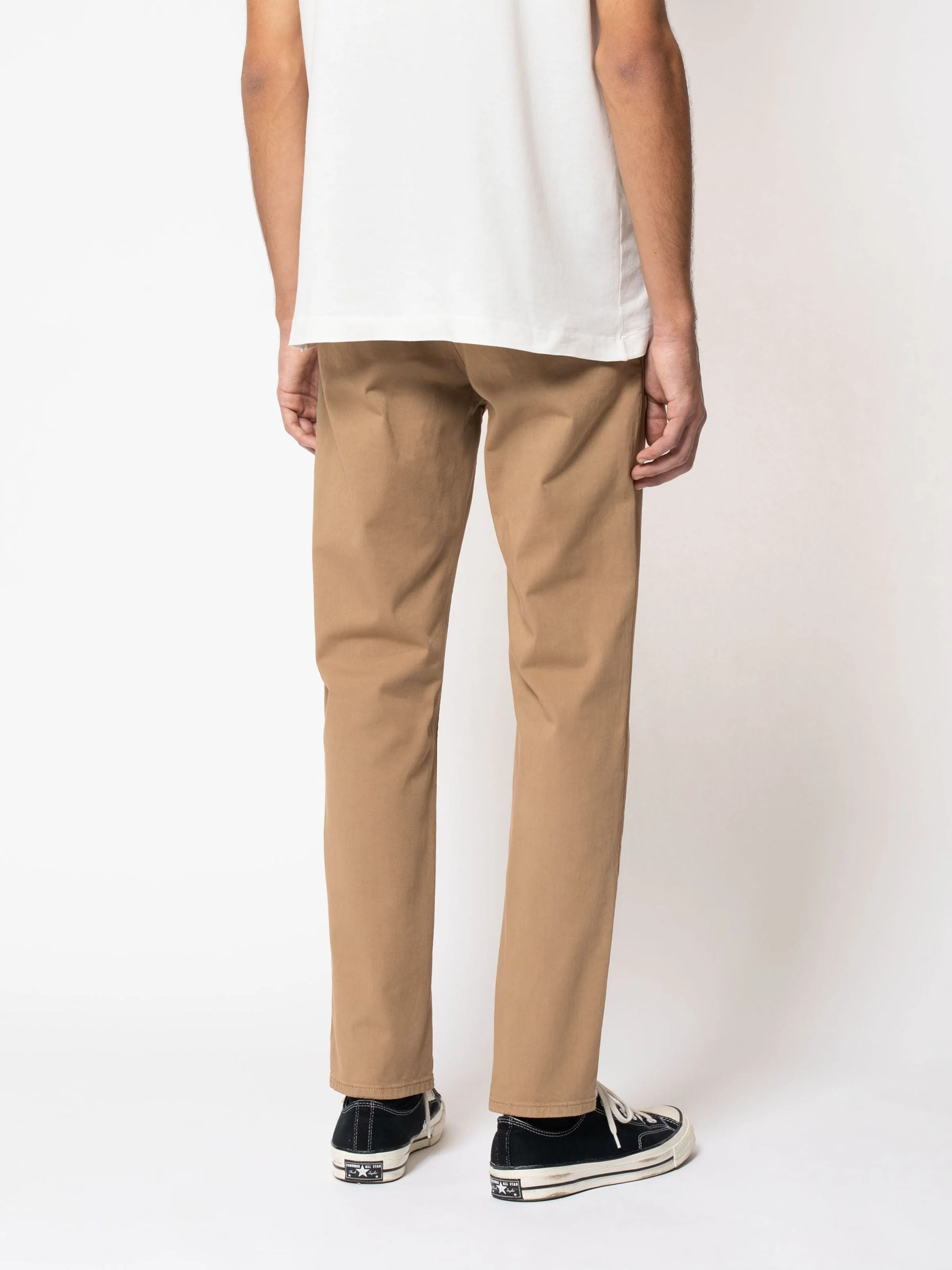 Nudie Easy Alvin Denim Jeans Beige - Image 4