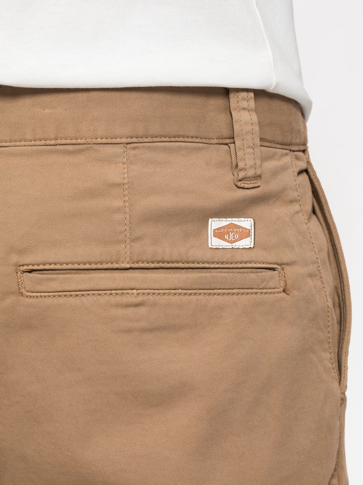 Nudie Easy Alvin Denim Jeans Beige - Image 7
