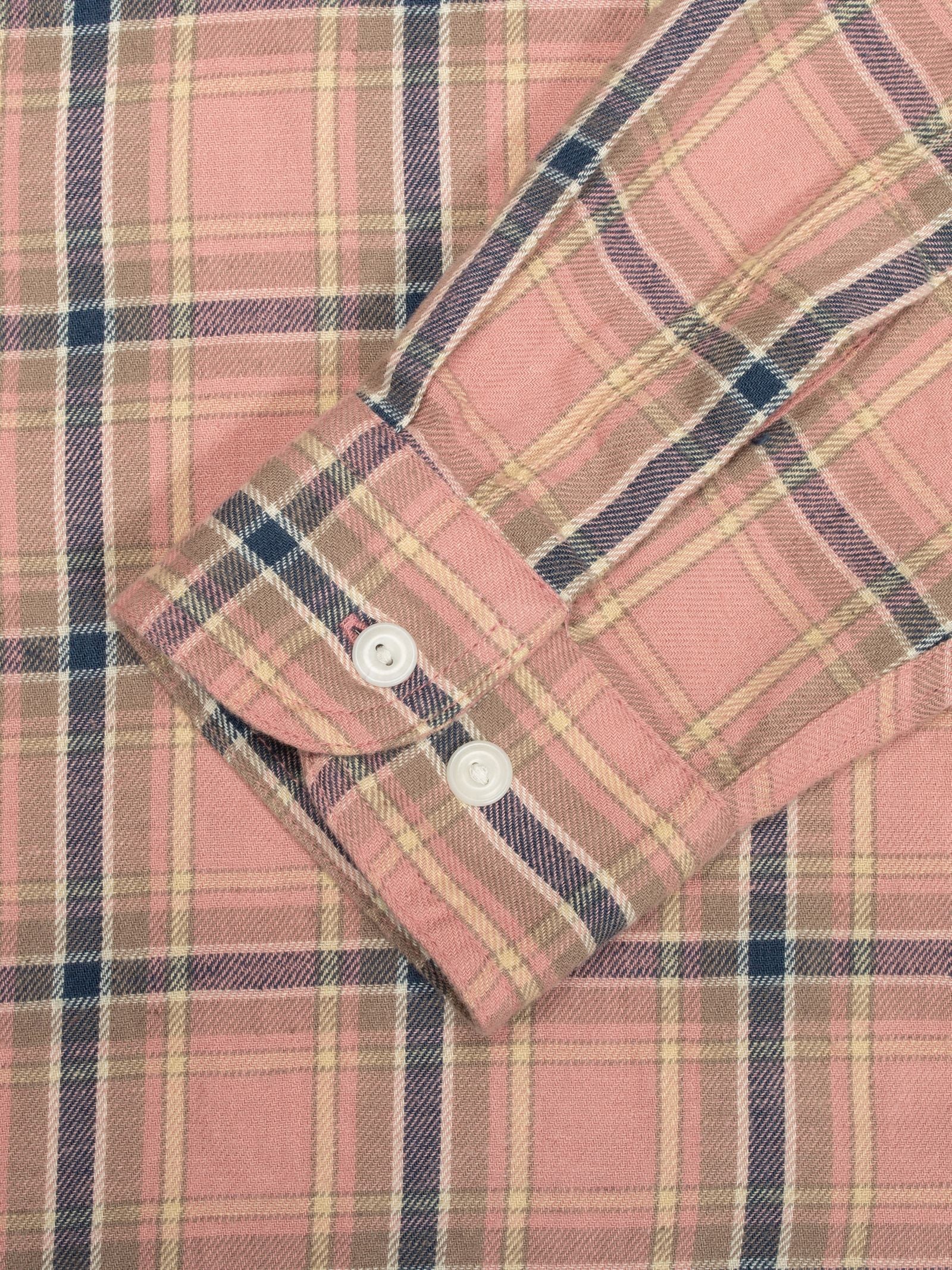 Nudie Julian Worker Shirt Checked Pink - Image 4