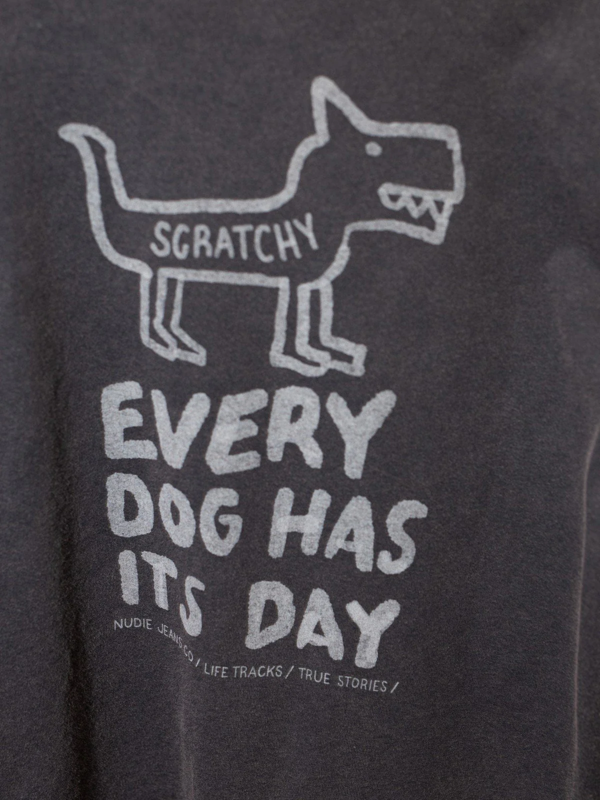 Nudie Koffe Scratched Tracks T-Shirt - Image 3