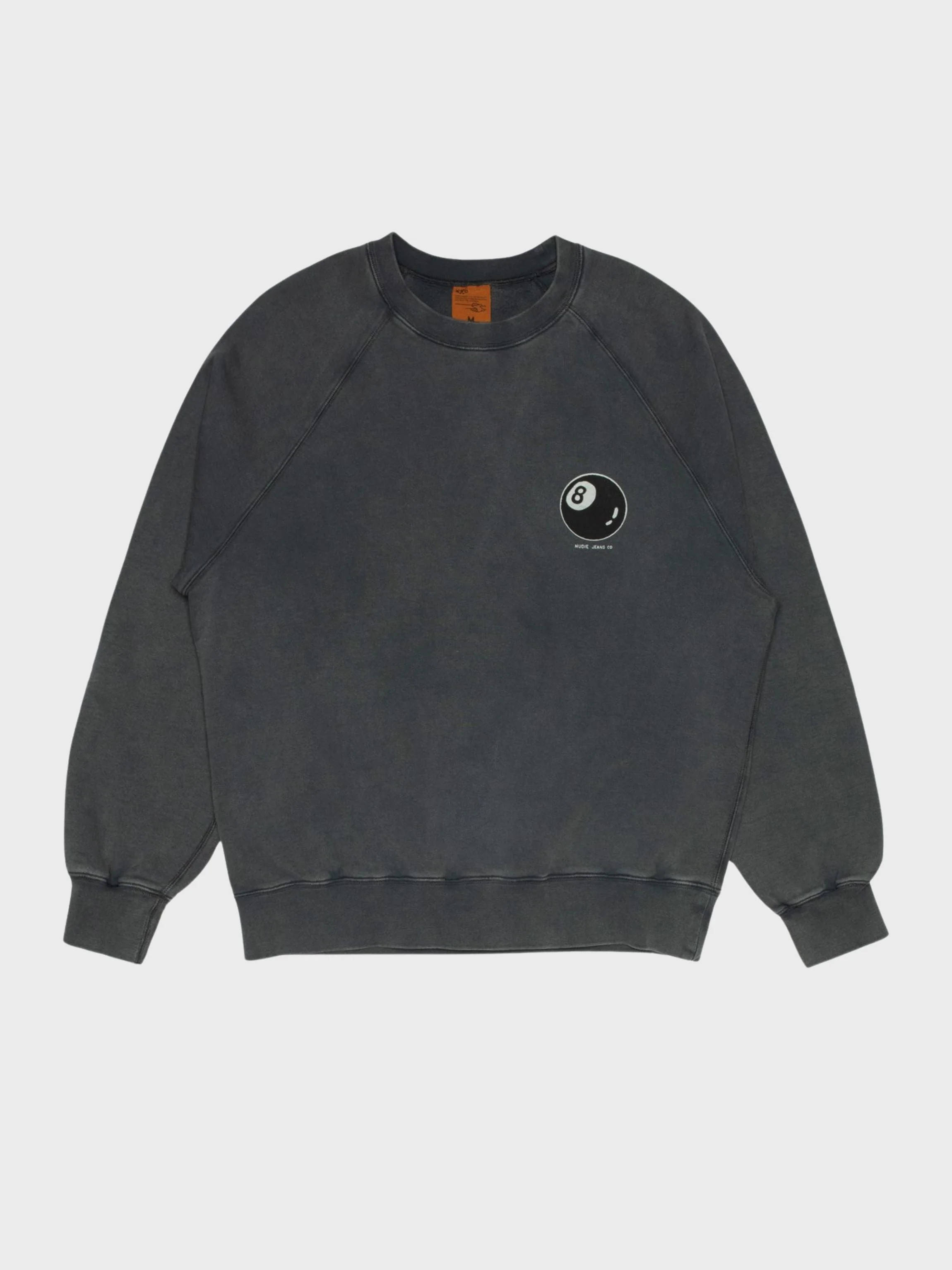 Nudie Palle Sweatshirt Knock-Topus Antracite