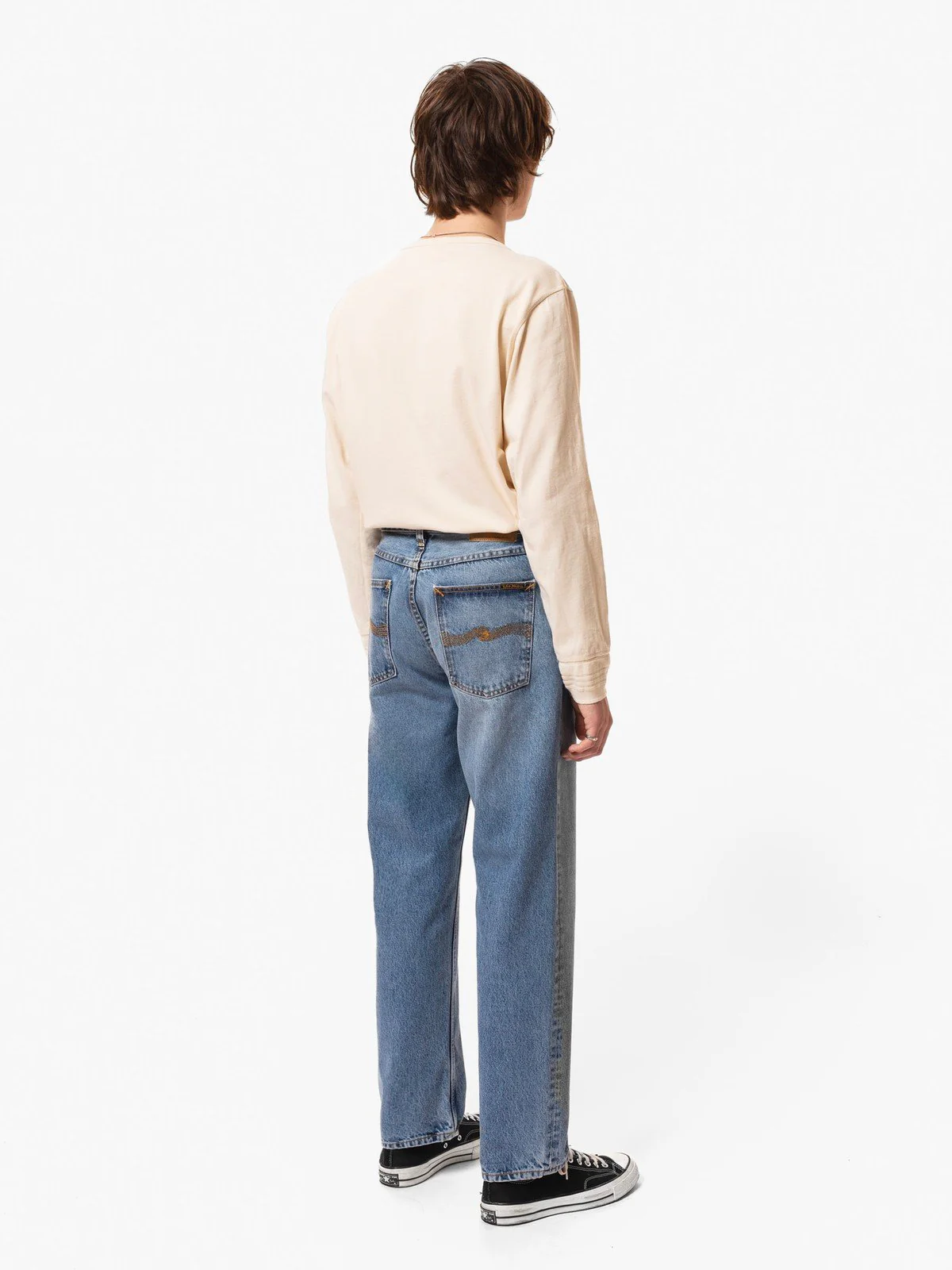 Nudie Rad Rufus Denim Jeans Indigo Blues - Image 4