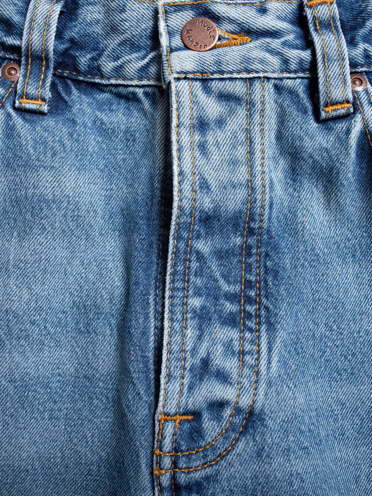 Nudie Rad Rufus Denim Jeans Indigo Blues - Image 5