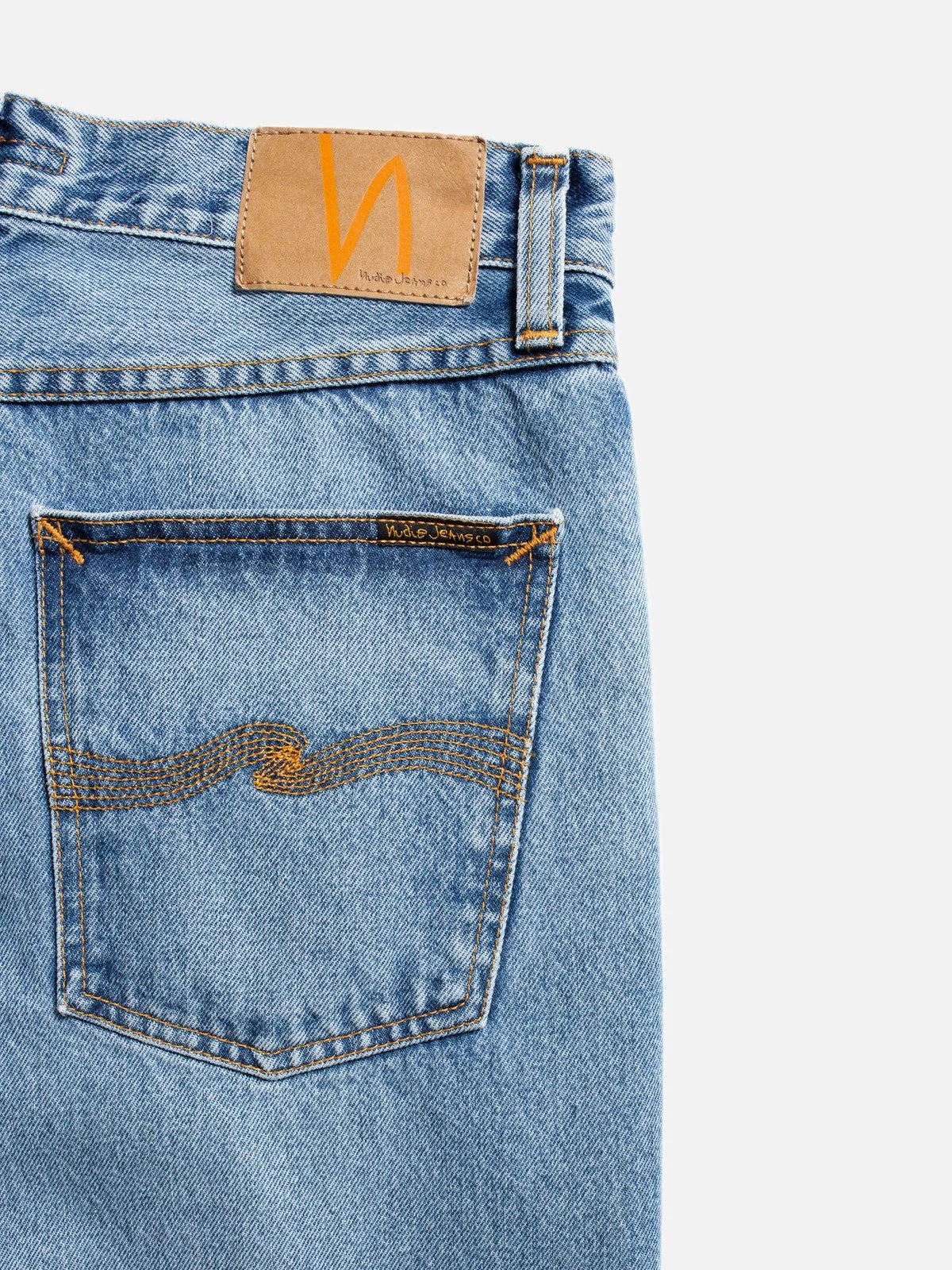 Nudie Rad Rufus Denim Jeans Indigo Blues - Image 7