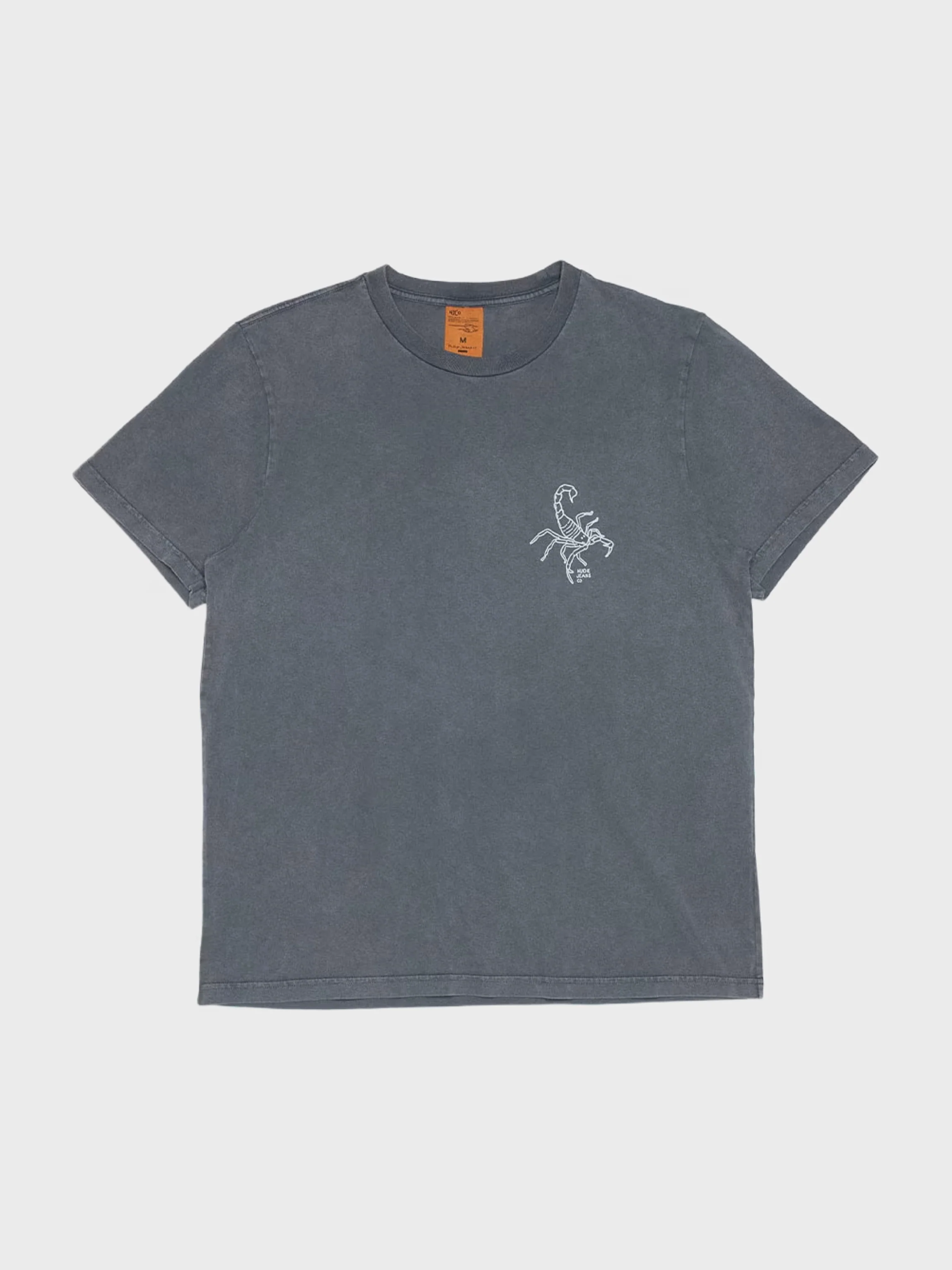 Nudie Roy Sand Tracks T-Shirt Antracite
