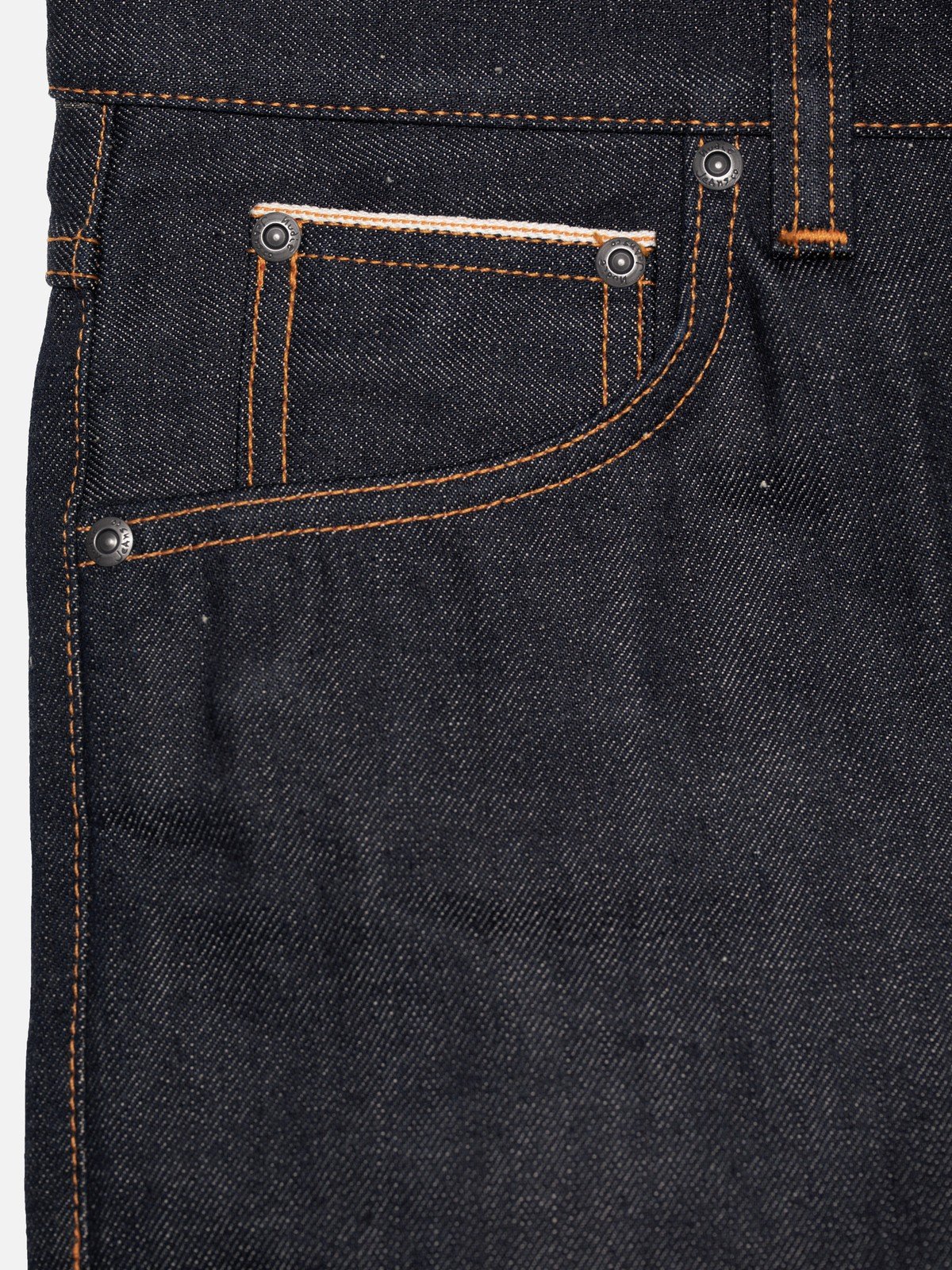 Nudie Steady Eddie II Denim Jeans Kaihara Dry Selvage - Image 3