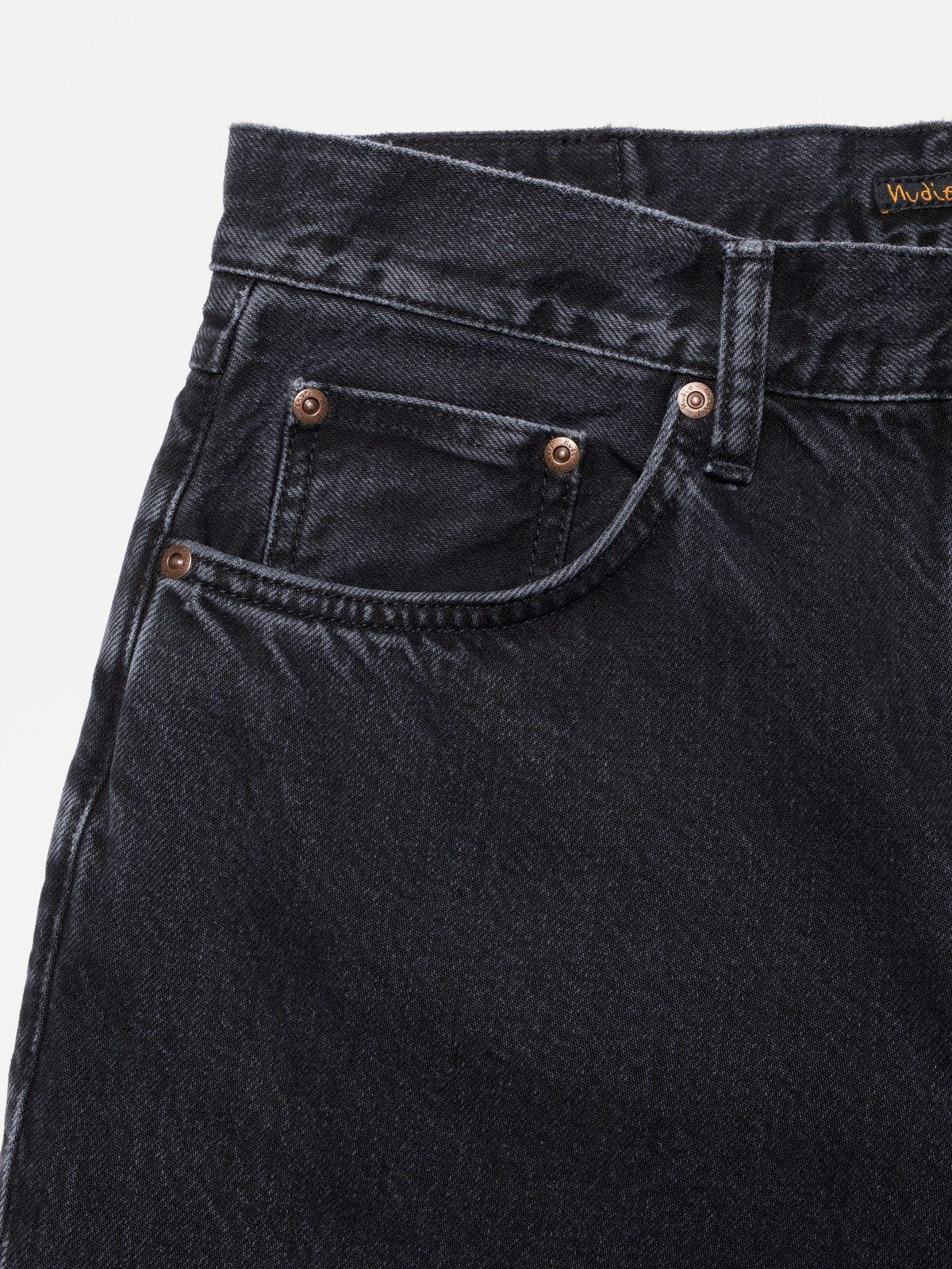 Nudie Tuff Tony Denim Jeans Black Vintage - Image 3