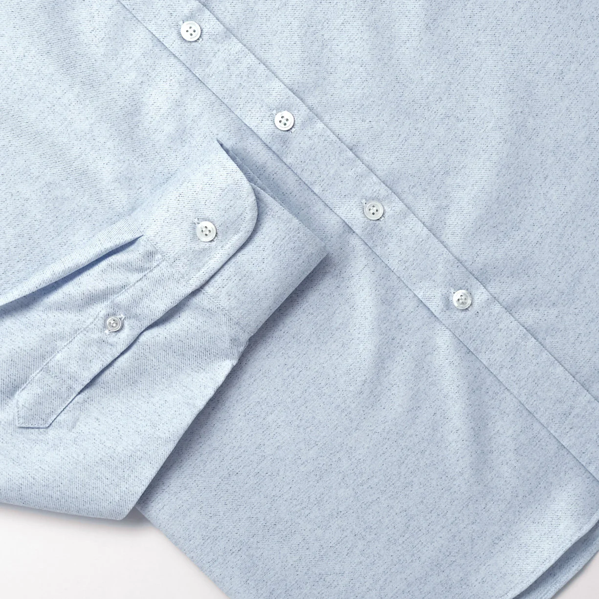 Outclass L/S Classic Shirt - Sky Heather - Image 4