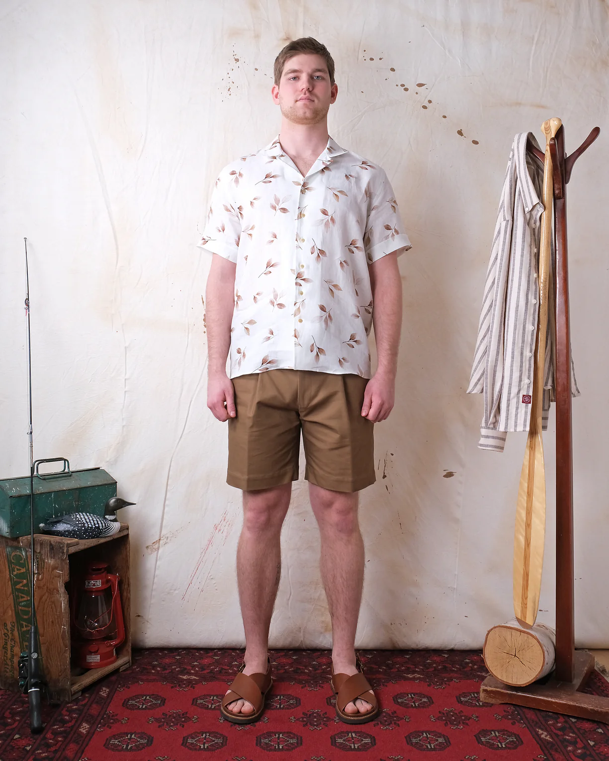 Outclass S/S Havana Shirt - Birch - Image 3