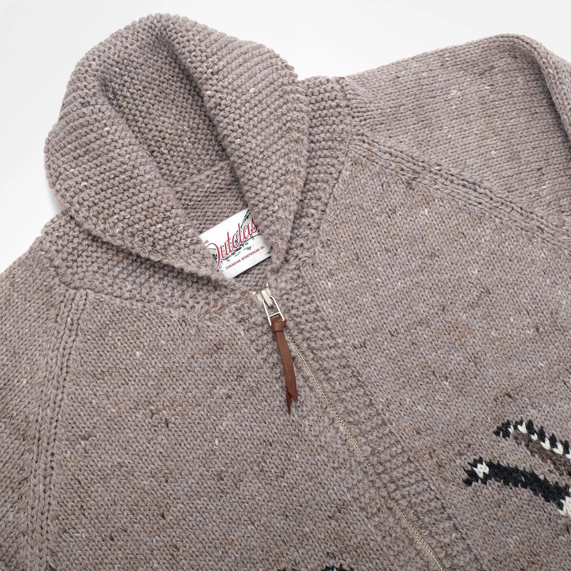 Outclass Zip Cardigan - Goose Motif - Image 6