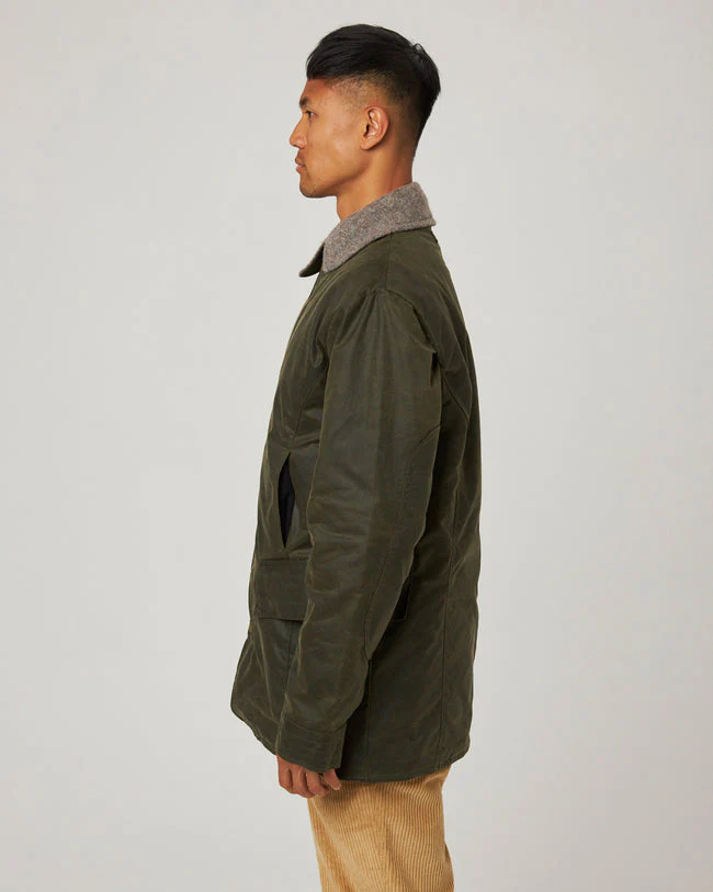 Peregrine Field Coat - Olive - Image 4