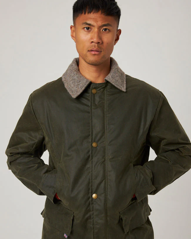 Peregrine Field Coat - Olive - Image 7