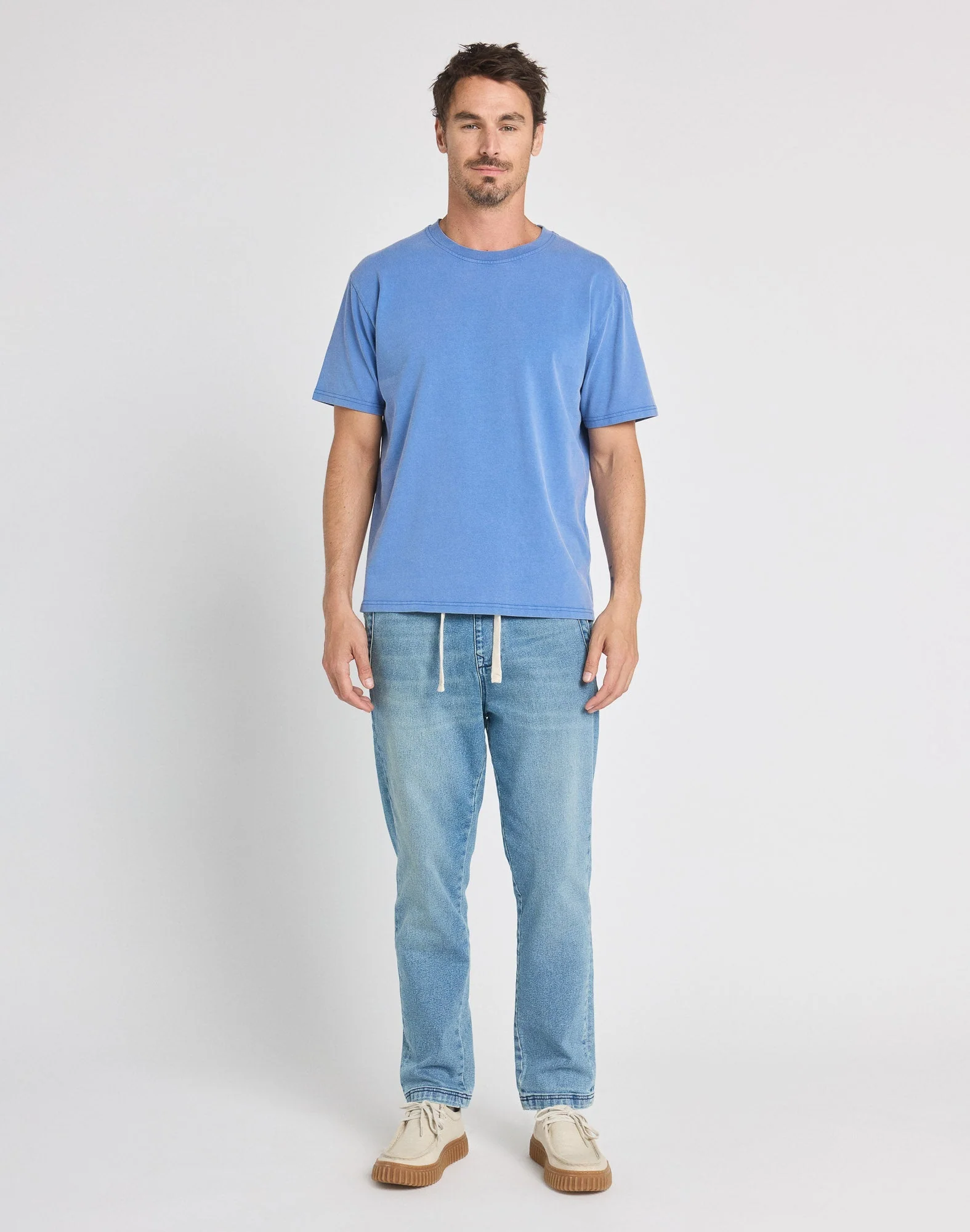 Pullin Relax T-Shirt - Blue - Image 4
