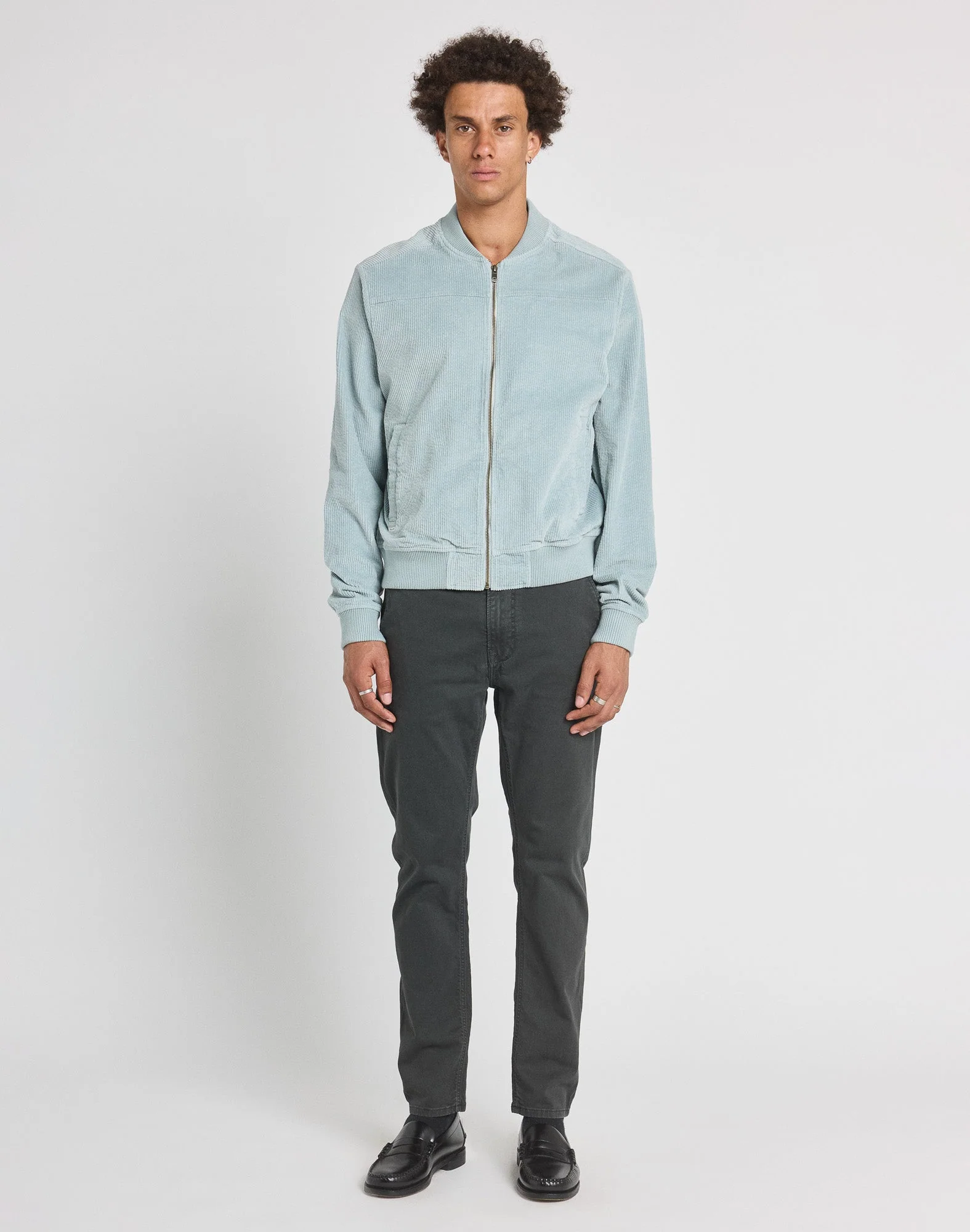 Pullin Veste Steeve Corduroy - Aqua - Image 3